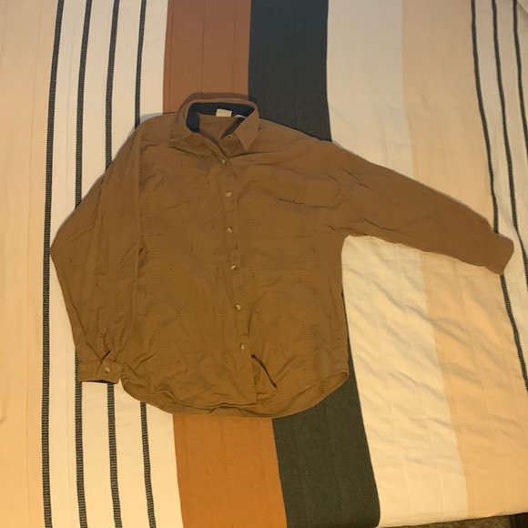 Vintage Sudden Impact Brown Cotton Shirt - Picture 4 of 6